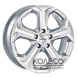 Autec Xenos W6.5 R16 PCD5x118 ET47 DIA71.1 brilliant silver