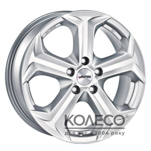 Autec Xenos W6.5 R16 PCD5x112 ET33 DIA57.1 brilliant silver