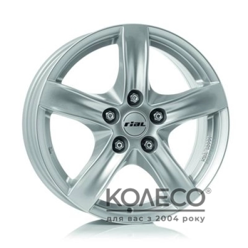 Rial Arktis W7.5 R17 PCD5x114.3 ET52 DIA67.1 polar silver