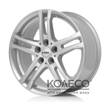 Rial Bavaro W6.5 R16 PCD5x112 ET50 DIA57.1 polar silver
