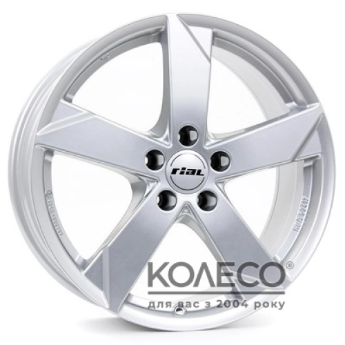 Rial Kodiak W7 R17 PCD5x114.3 ET51 DIA67.1 polar silver
