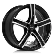Rial Quinto W9.5 R20 PCD5x120 ET38 DIA72.6 diamond black front polished