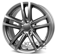 Диски Rial X10 W7.5 R17 PCD5x112 ET30 DIA66.5 metal grey