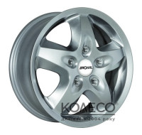 Диски Ronal R44 W6.5 R16 PCD5x130 ET60 DIA84.1 crystal silver
