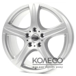 Ronal R55 W9.5 R20 PCD5x120 ET50 DIA72.6 crystal silver