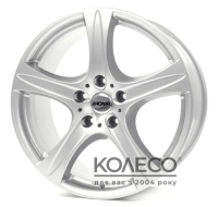 Диски Ronal R55 W9.5 R20 PCD5x120 ET50 DIA72.6 crystal silver
