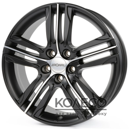 Ronal R57 W7.5 R18 PCD5x100 ET45 DIA68.1 Black