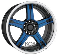 Диски Sportmax Racing SR-507 W7.5 R18 PCD10x112 ET42 DIA67.1 Blue