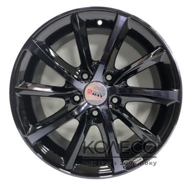 Sportmax Racing SR-968 W6.5 R16 PCD5x114.3 ET40 DIA67.1 Black