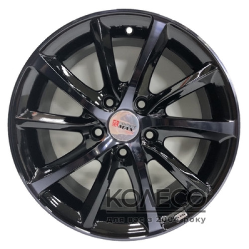 Sportmax Racing SR-968 W6.5 R16 PCD5x114.3 ET40 DIA67.1 Black
