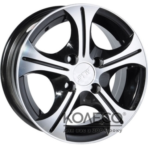 Stonewell STW 073 W7 R16 PCD5x112 ET35 DIA67.1 Black