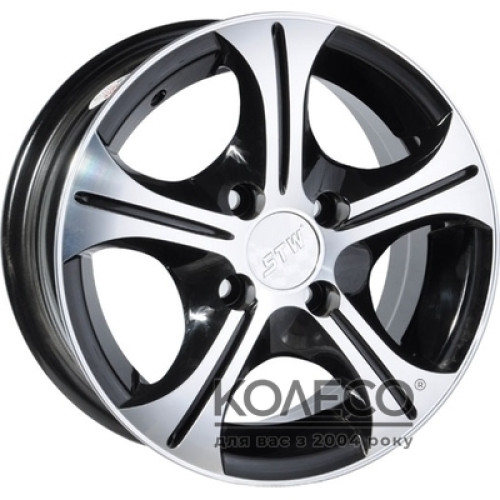 Stonewell STW 073 W7 R16 PCD5x112 ET35 DIA67.1 Black