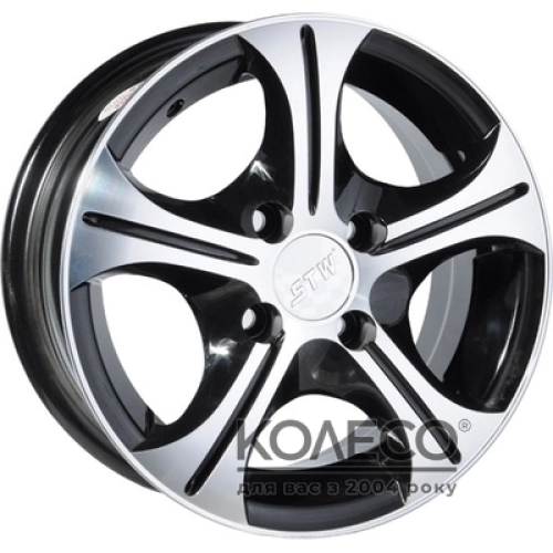 Stonewell STW 073 W7 R16 PCD5x112 ET35 DIA67.1 Black