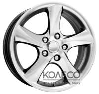 Диски Banzai Z605 W7 R16 PCD5x114.3 ET40 DIA67 Chrom