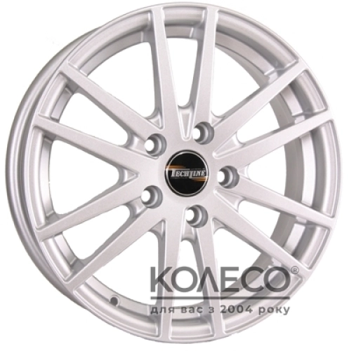 Tech Line TL535 W6 R15 PCD5x114.3 ET45 DIA67.1 silver