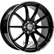 Tomason TN1 W8.5 R19 PCD5x112 ET30 DIA72.6 gloss black rim polished