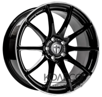 Диски Tomason TN1 W8.5 R19 PCD5x108 ET40 DIA72.6 gloss black rim polished
