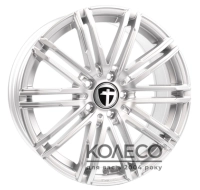 Диски Tomason TN18 W8.5 R19 PCD5x120 ET50 DIA65.1 Silverbrig