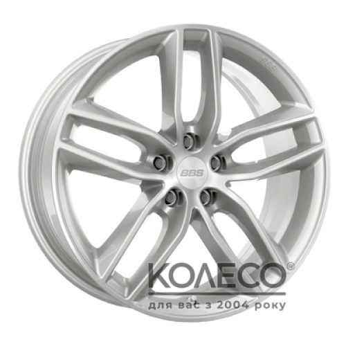 BBS SX W7.5 R17 PCD5x114.3 ET42 DIA82 brilliant silver