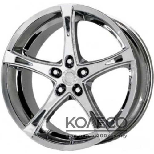 Verde V58 5IVE W8 R18 PCD5x120 ET38 DIA74.1 chrome