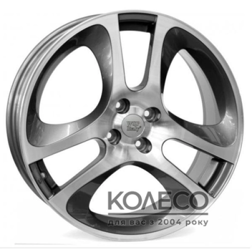WSP Italy Alfa Romeo (W255) Mars Mito W7 R17 PCD4x98 ET39 DIA58.1 anthracite polished