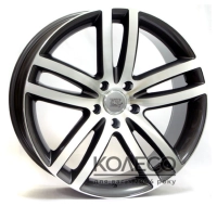 Диски WSP Italy Audi (W551) Q7 Wien W10 R22 PCD5x130 ET55 DIA71.6 anthracite polished