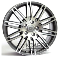 Диски WSP Italy Audi (W555) Q7 Alabama W10 R21 PCD5x130 ET44 DIA71.6 anthracite polished