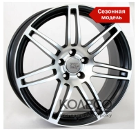 Диски WSP Italy Audi (W557) S8 Cosma Two W8.5 R19 PCD5x112 ET45 DIA57.1 black polished