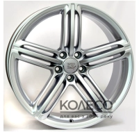 Диски WSP Italy Audi (W560) Pompei W9 R20 PCD5x112 ET29 DIA66.6 silver