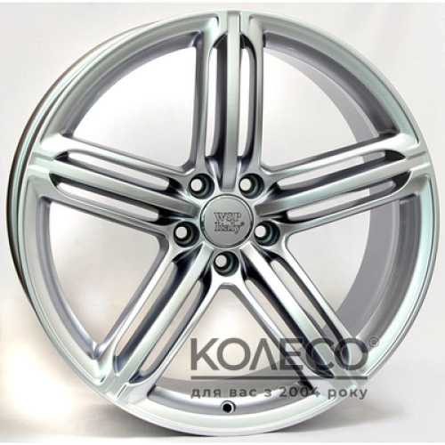 WSP Italy Audi (W560) Pompei W9 R20 PCD5x112 ET38 DIA57.1 silver