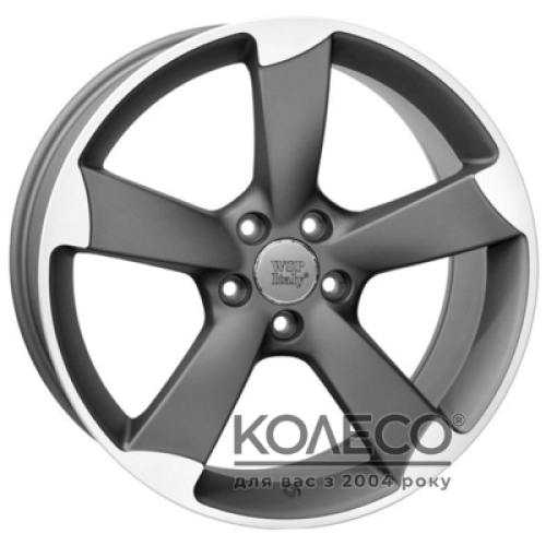 WSP Italy Audi (W567) Giasone W9 R20 PCD5x112 ET52 DIA57.1 matt gun metal polished