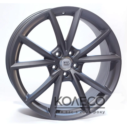 WSP Italy Audi (W569) Aiace W8.5 R20 PCD5x112 ET43 DIA66.6 matt gun metal