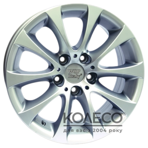 WSP Italy BMW (W660) Alicudi W8.5 R18 PCD5x120 ET34 DIA72.6 silver