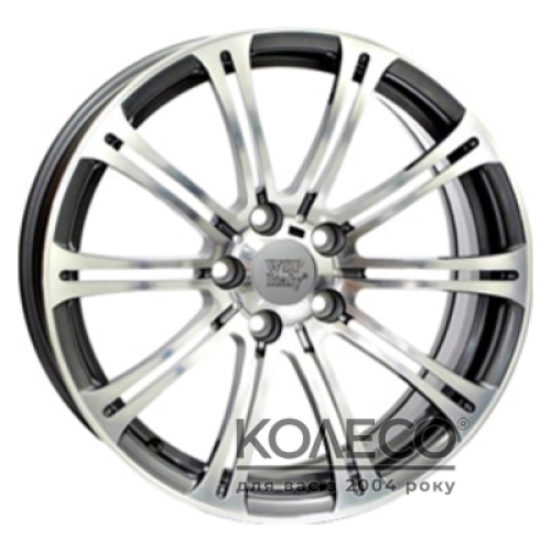 WSP Italy BMW (W670) M3 Luxor W7 R17 PCD5x120 ET47 DIA72.6 anthracite polished