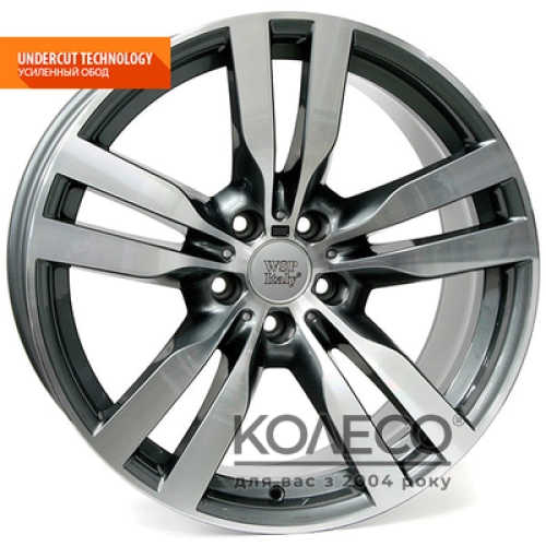 WSP Italy BMW (W672) Pandora X6 W10 R22 PCD5x120 ET40 DIA72.6 anthracite polished