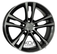 Диски WSP Italy BMW (W681) Achille W8 R19 PCD5x120 ET29 DIA72.6 anthracite polished