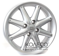 Диски WSP Italy Ford (W952) Siena W6.5 R16 PCD4x108 ET52.5 DIA63.4 silver