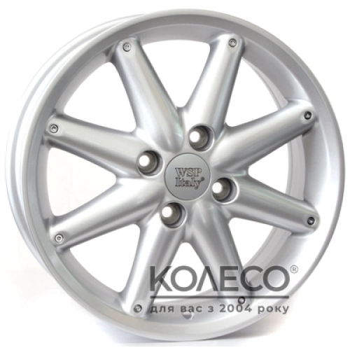 WSP Italy Ford (W952) Siena W6.5 R16 PCD4x108 ET52.5 DIA63.4 silver
