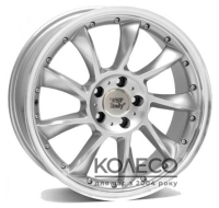 Диски WSP Italy Mercedes (W729) Madrid W8.5 R20 PCD5x112 ET35 DIA66.6 silver polished lip