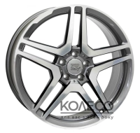 Диски WSP Italy Mercedes (W759) AMG Vesuvio W9.5 R19 PCD5x112 ET32 DIA66.6 anthracite polished