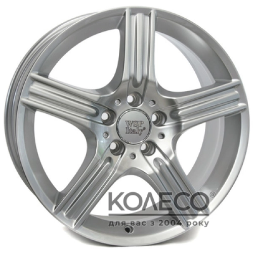 WSP Italy Mercedes (W763) Dione W7.5 R18 PCD5x112 ET36 DIA66.6 silver
