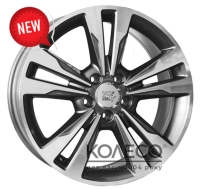 Диски WSP Italy Mercedes (W772) Apollo W8 R17 PCD5x112 ET48 DIA66.6 anthracite polished