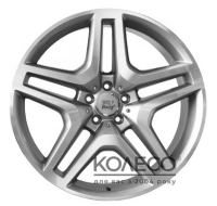 Диски WSP Italy Mercedes (W774) Ischia W8.5 R20 PCD5x112 ET53 DIA66.6 silver polished