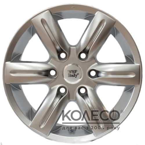 WSP Italy Mitsubishi (W3001) Pajero W9.5 R20 PCD6x139.7 ET50 DIA67.1 super silver