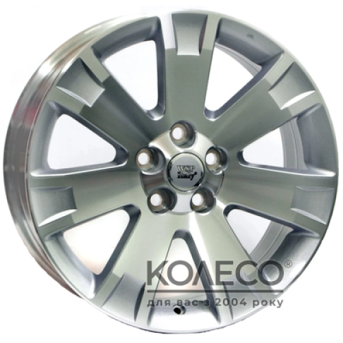 WSP Italy Mitsubishi (W3004) Poseidone W8 R19 PCD5x114.3 ET38 DIA67.1 silver polished