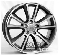 Диски WSP Italy Opel (W2504) Moon W8 R18 PCD5x115 ET46 DIA70.2 anthracite polished