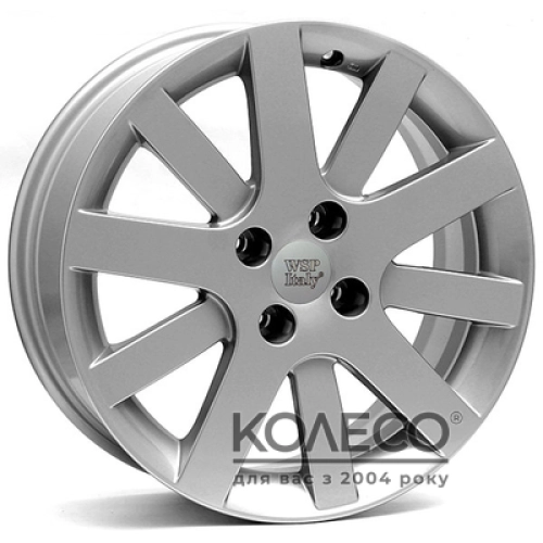 WSP Italy Peugeot (W850) Lyon W7 R17 PCD4x108 ET16 DIA65.1 silver