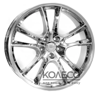Диски WSP Italy Porsche (W1051) Tornado W10.5 R23 PCD5x130 ET47 DIA71.6 chrome