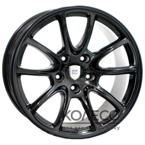 WSP Italy Porsche (W1052) Corsair W12 R19 PCD5x130 ET51 DIA71.6 gloss black