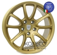 Диски WSP Italy Porsche (W1052) Corsair W8.5 R19 PCD5x130 ET53 DIA71.6 gold